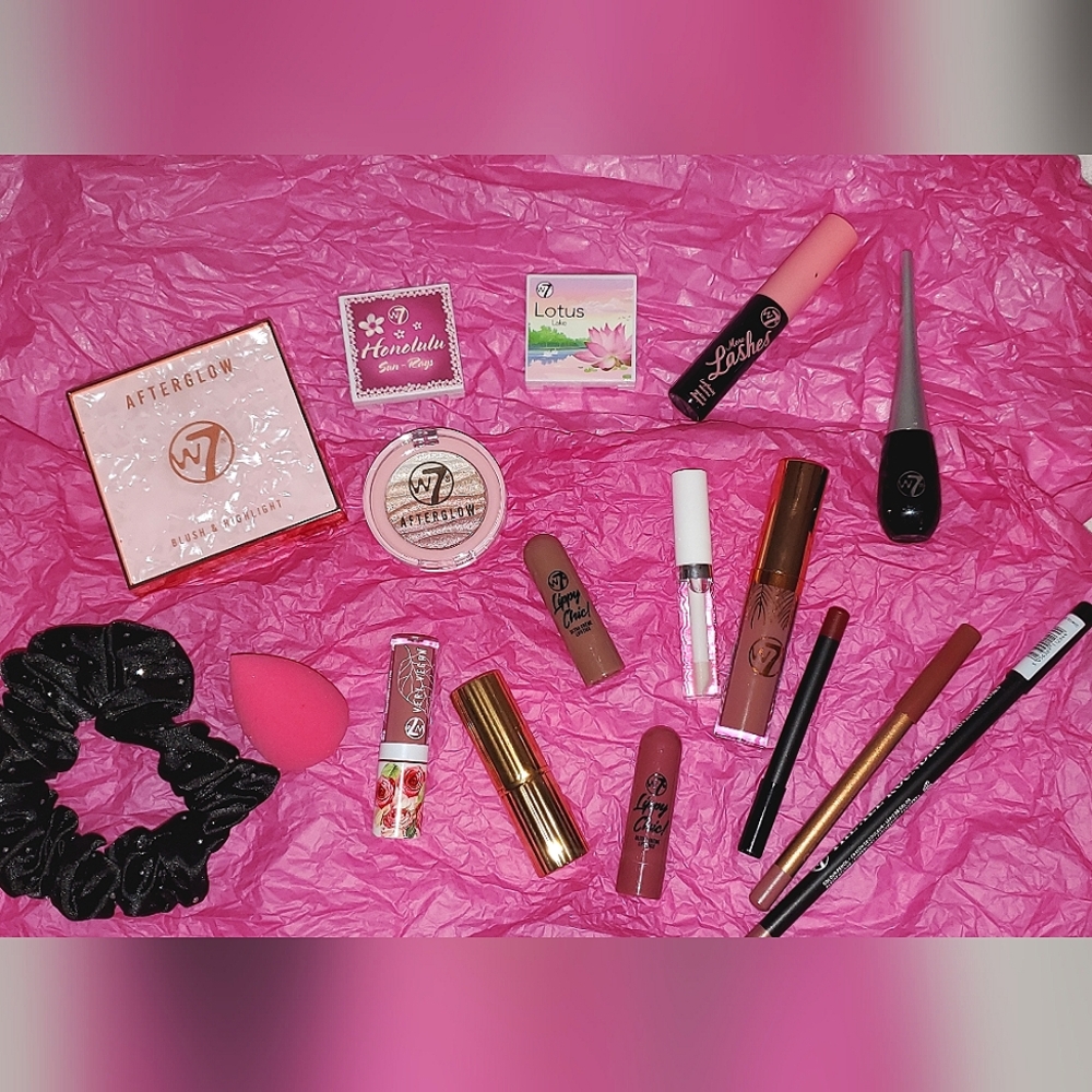 W7 makeup products